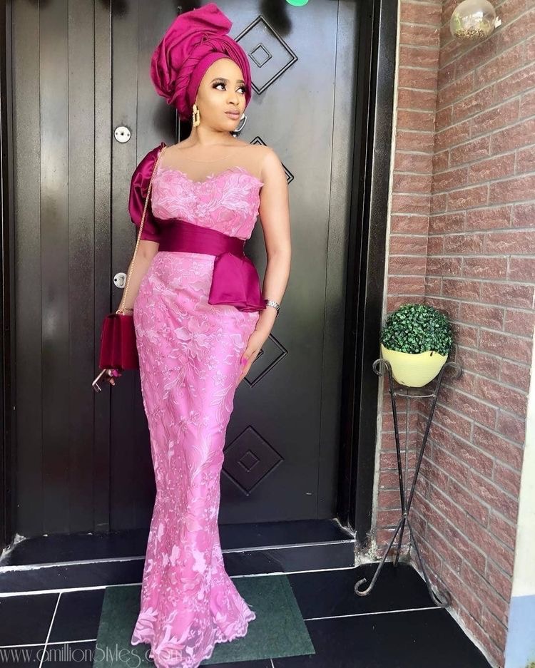 nigerian lace styles dress