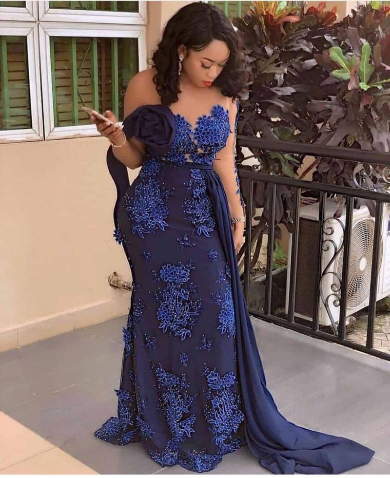 nigerian lace styles dress