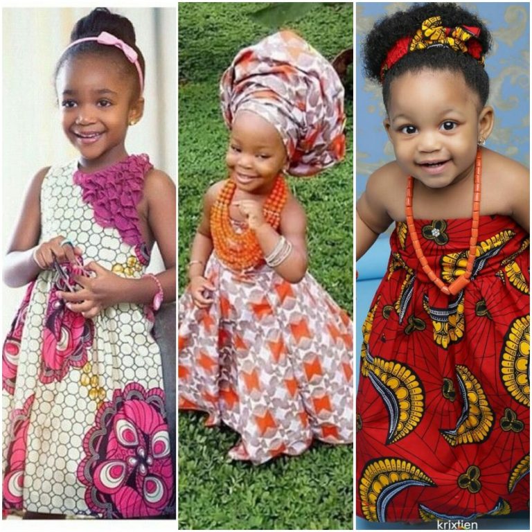 ankara styles for kids