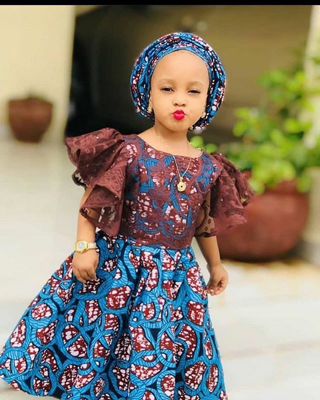 ankara styles for kids